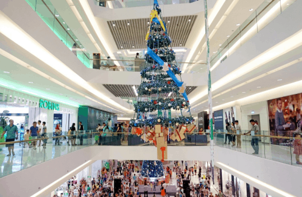 Không khí Noel tại Crescent Mall