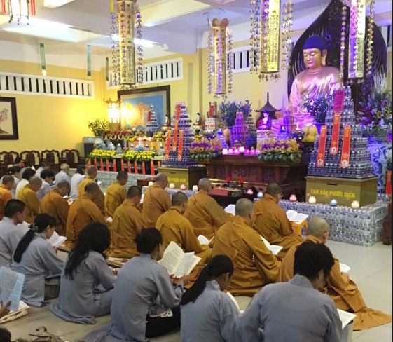 Các lớp giảng của chùa Ấn Quang tp. Hồ Chí Minh