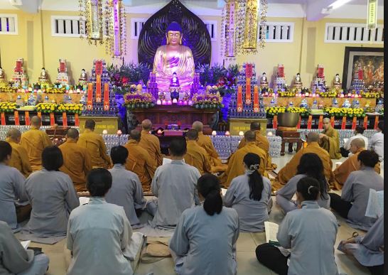 Chùa là trường Phật học của Giáo hội Phật giáo Việt Nam 